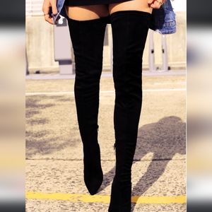 Over the knee boots